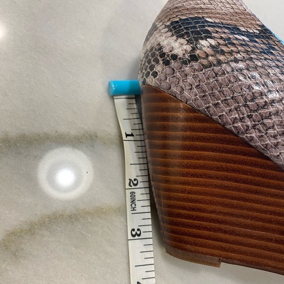 Cole Haan Snakeskin Wedges - Picture 15 of 16